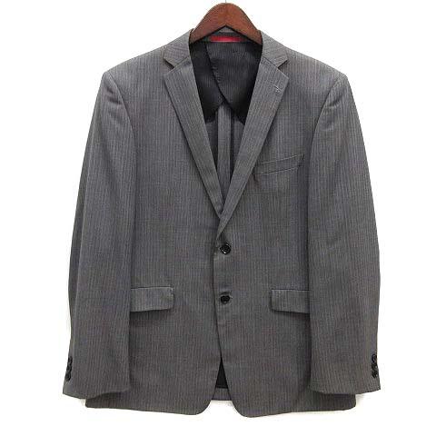 RESPECTNERO スーツ 3ピース グレー ストライプ サイズ94A6 RESPECTNERO スーツ 3ピース グレー ストライプ サイズ94A6