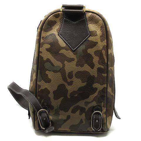 Cisei MINI ONE SHOULDER BAG カモ柄 ボディバッグ シセイ Cisei カモフラ 迷彩 レザー ワンショルダーバッグ ボディ