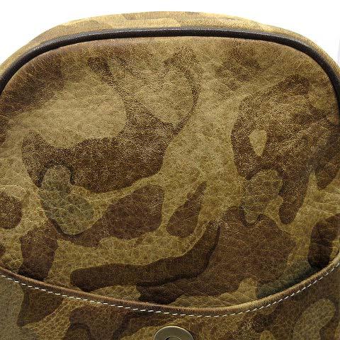 Cisei MINI ONE SHOULDER BAG カモ柄 ボディバッグ シセイ Cisei カモフラ 迷彩 レザー ワンショルダーバッグ ボディ