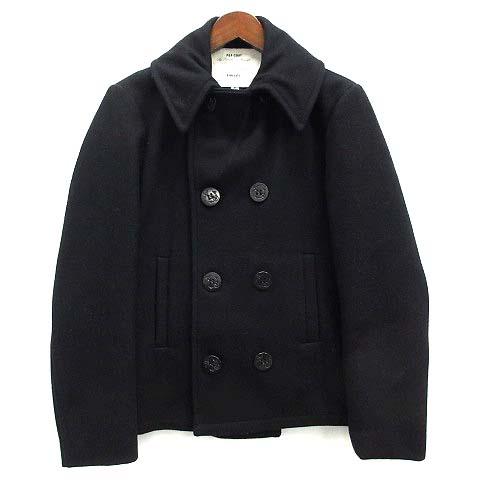 フィデリティ FIDELITY メルトン ショート Pコート ピーコート USA製