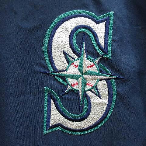 MLB MAJESTIC ジャケット　マリナーズ マジェスティック MAJESTIC MLB シアトルマリナーズ ハーフジップ