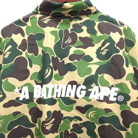 A BATHING APE（アベイシングエイプ） コーチジャケット ABC CAMO