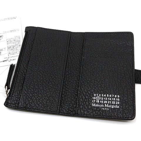新品 25aw メゾン マルジェラ 折財布 紺 牛革 小銭入れあり 18513 メゾン マルジェラ MAISON MARGIELA 二つ折り財布 SA3UI0007 P4745 本