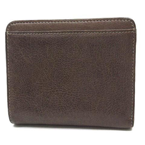 ゲンテン genten フレスコ 二つ折り 財布 レザー ローズグレー