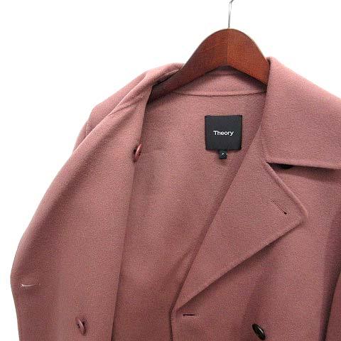 theory（セオリー） ウール カシミヤ ダブルフェイス Pコート