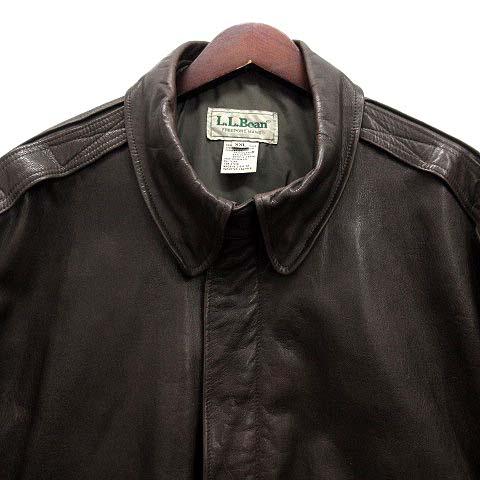 エルエルビーン L.L.BEAN 80s A-2 レザー フライトジャケット ブルゾン