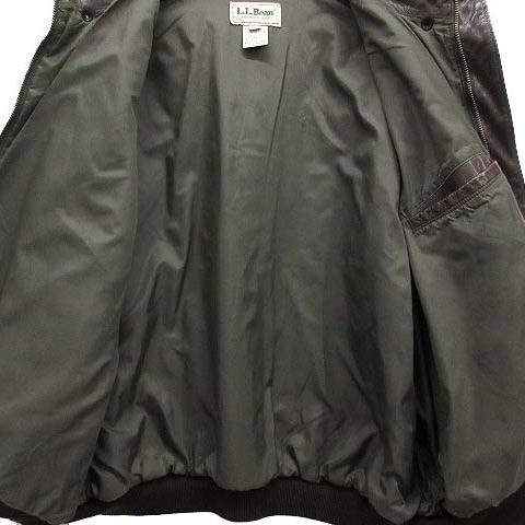 エルエルビーン L.L.BEAN 80s A-2 レザー フライトジャケット ブルゾン