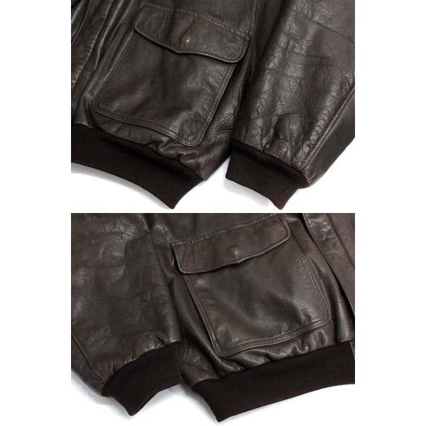エルエルビーン L.L.BEAN 80s A-2 レザー フライトジャケット ブルゾン