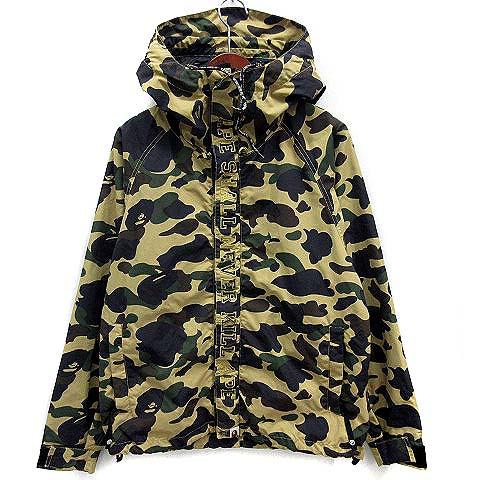 アベイジンエイプ　スノージャケット A BATHING APE（アベイシングエイプ） ファーストカモ スノーボード