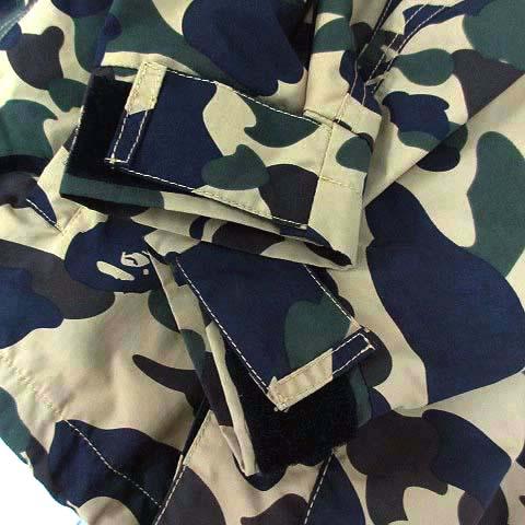 BAPE KIDS 迷彩スノボードジャケット 150 A BATHING APE® Kids Color Camo Shark Snowboard Jacket | Bape