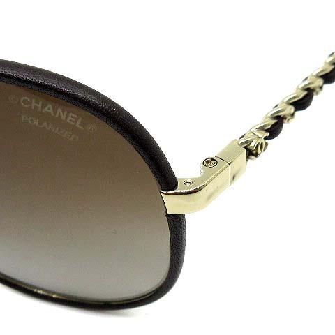 CHANEL ディアドロップ サングラス チェーン ココマーク 4219-Q CHANEL（シャネル） ティアドロップ サングラス 4219-Q c.395/S9 偏光