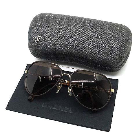 CHANEL ティアドロップ サングラス パイロット マトラッセ CHANEL】 ティアドロップサングラス / ブラック - TEKNOPOLICE