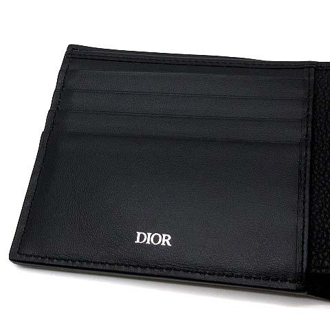 ディオール DIOR グラビティ レザー 二つ折り 財布 2ESBC027FLG ディオール DIOR グラビティ レザー 二つ折り 財布 Bifold Wallet