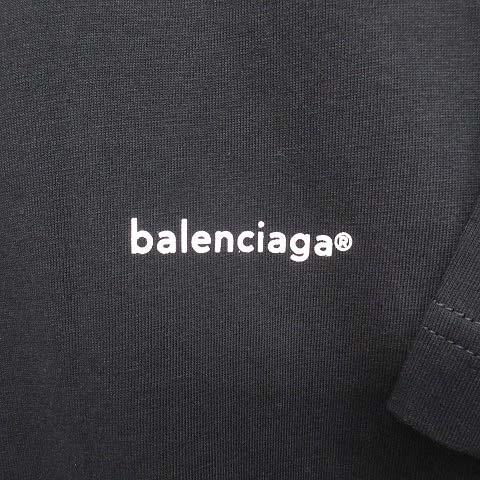 BALENCIAGA（バレンシアガ） スモールロゴ Tシャツ クルーネック 半袖 