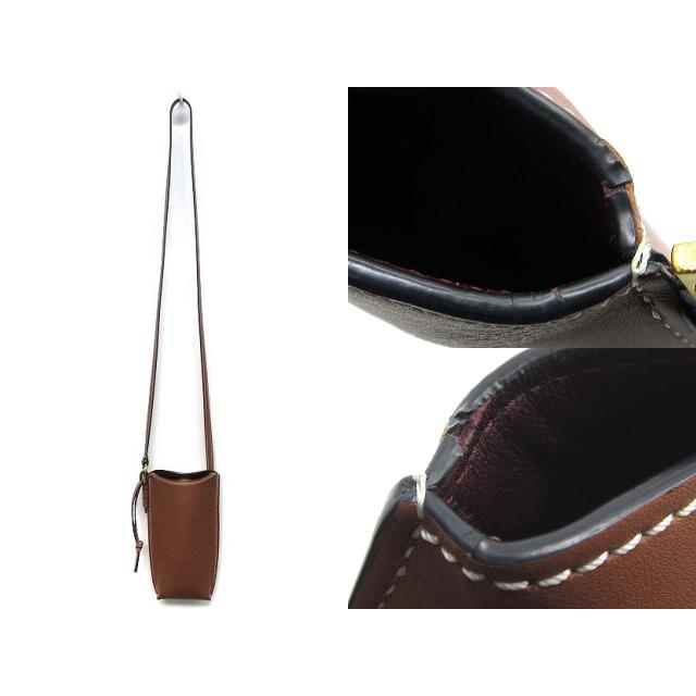 LOEWE（ロエベ） ゲートポケット ポシェット ミニ ショルダーバッグ 