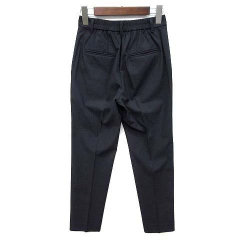 プラステ PLST リネンブレンド スティックパンツ ブルー XS 12-1206010