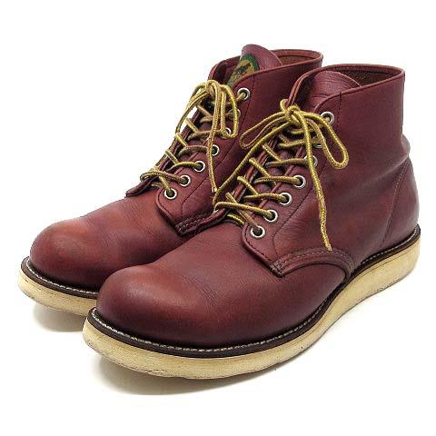 【C180】レッドウィング 8166 90s 半円犬タグ 箱付属 RED WING SHOES（レッドウィング） REDWING 90s 半円犬タグ 8166 アイ