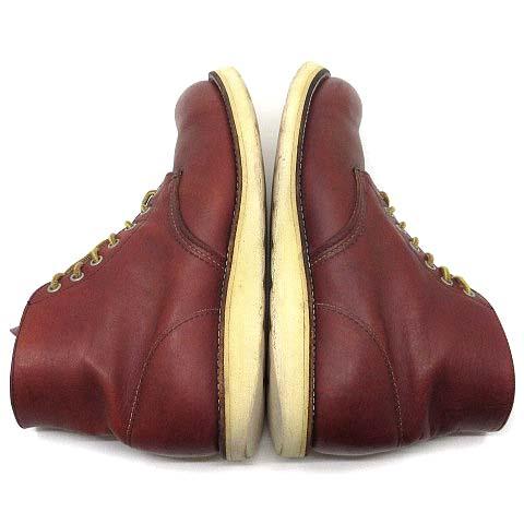 【90s 半円犬 7D 箱付】REDWING 8166 アイリッシュセッター RED WING SHOES（レッドウィング） REDWING 90s 半円犬タグ 8166 アイ