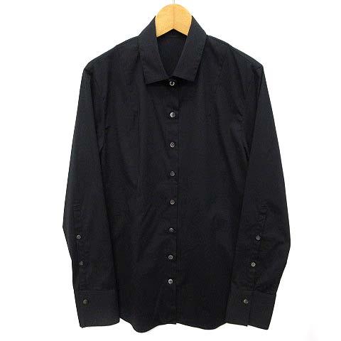 ヨシエイナバ yoshie inaba シャツ ブラウス コットン ストレッチ 長袖 