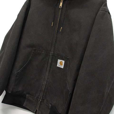 90s Vintage Carhartt Active L Black 星タグ カーハート carhartt 星タグ アクティブジャケット サーマル 黒