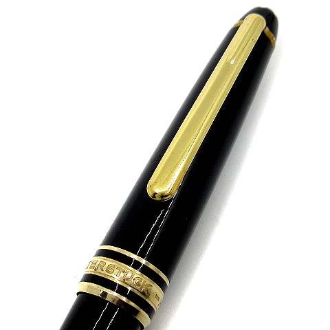 美品✨モンブラン マイスターシュテュック M ブラック ボールペン ツイスト式 モンブラン MONT BLANC マイスターシュテュック ボールペン ツイスト式