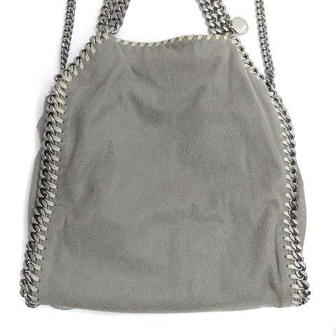 ステラマッカートニー　ファラベラ　トートバッグ　ミニ　グレー　2way ステラマッカートニー STELLA McCARTNEY ファラベラ ミニ 2WAY トート