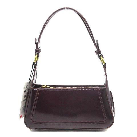 ZARA（ザラ） パテントフィニッシュ ワンショルダーバッグ 