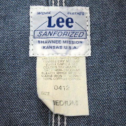 Lee（リー） ハウスタグ 復刻 91-J デニム カバーオール ジャケット M