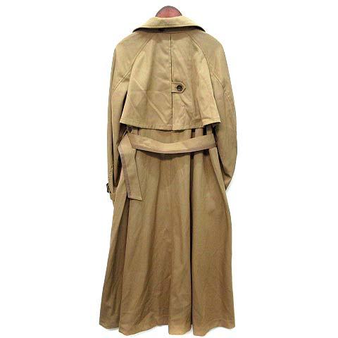 アメリ AMERI MINIMAL FLARE LONG TRENCH COAT トレンチコート 