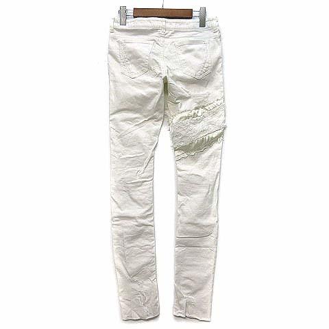 ファガッセン FAGASSENT BUTTLE JADE スキニー デニム パンツ ダメージ 