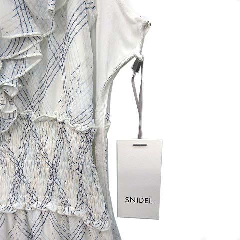 SNIDEL（スナイデル） 未使用品 SNIDEL Sustaina プリント プリーツ