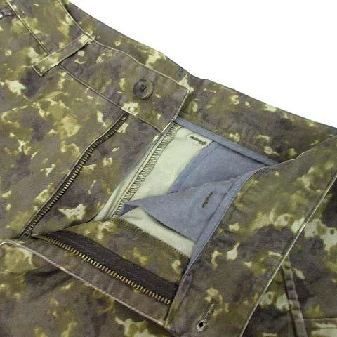 キスマーク kissmark カモフラ コットン ストレッチ パンツ 迷彩