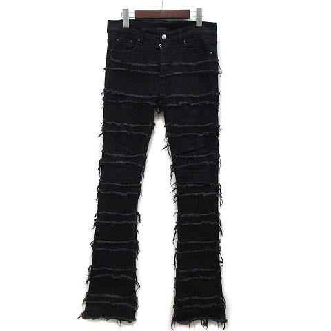ミニマル mnml パネルド スキニー スタックド デニム パンツ ジーンズ 