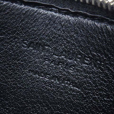 サンローラン パリ SAINT LAURENT PARIS ペイズリー スタッズ レザー