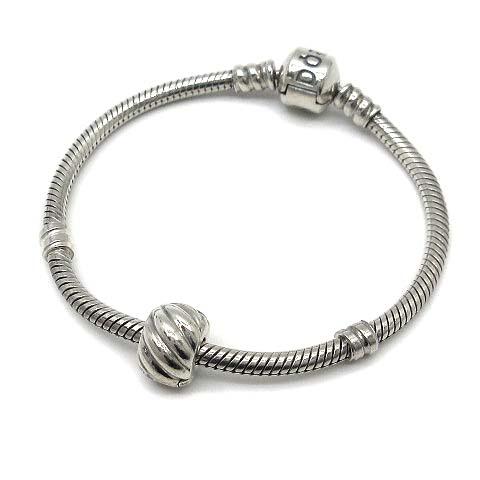 パンドラ PANDORA シルバー S925 スネークチェーン ブレスレット 