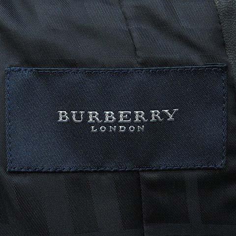 バーバリー ロンドン BURBERRY LONDON ラムレザー テーラード