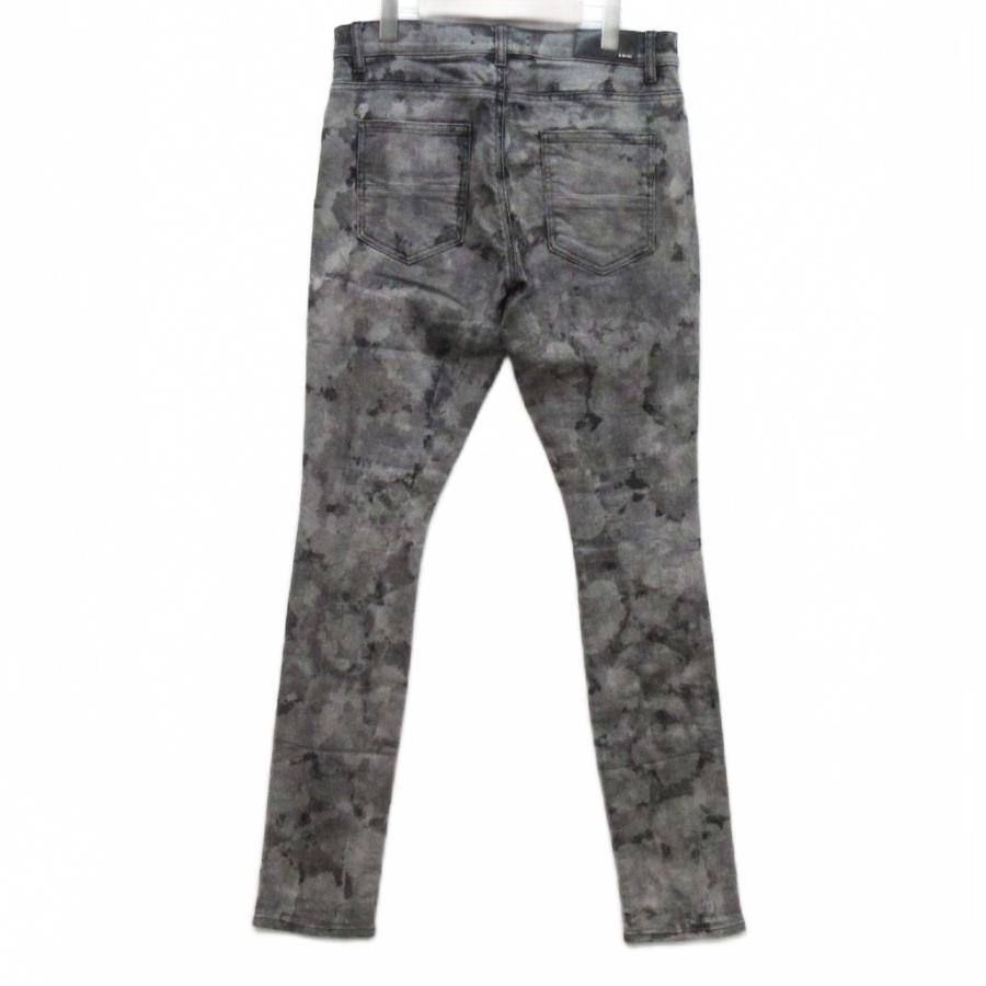 アミリ AMIRI MX1 CLASHED CAMO ダメージ加工 デニムパンツ ブリーチ