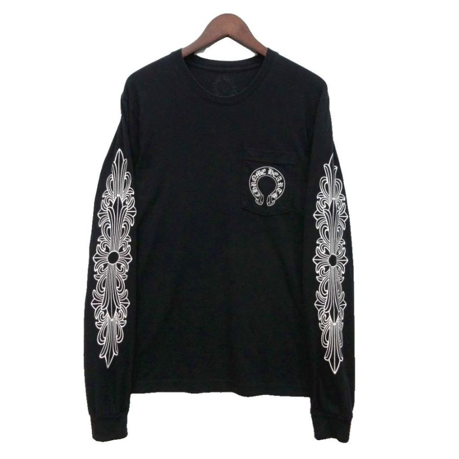 CHROME HEARTS（クロムハーツ） ホースシュー フローラル クロス 長袖