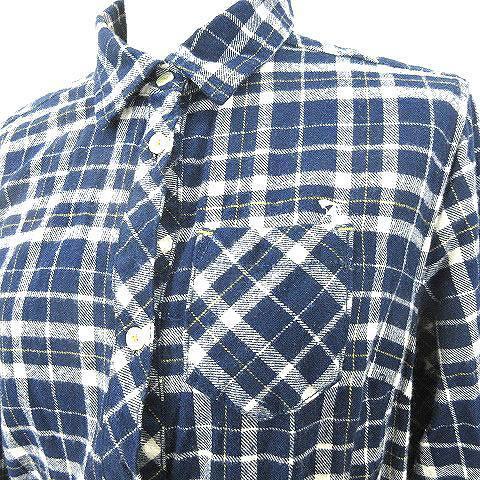 中古 アーノルドパーマー Arnold Palmer Timeless シャツ ワンピース 長袖 チェック 3 ネイビー 11ee レディース ベクトル 古着 016 ブランド古着販売のベクトル 通販 Yahoo ショッピング