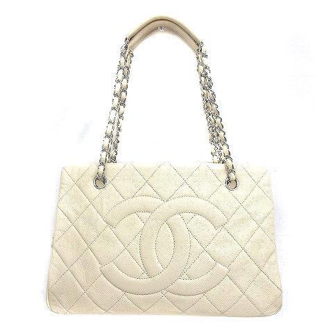 数量限定 中古 シャネル Chanel 10年製 チェーン マトラッセ ココマーク トート バッグ ショルダー キャビアスキン クリーム レディース ベクトル 古着 016 ブランド古着販売のベクトル 通販 Yahoo ショッピング 売り切れ必至 Www