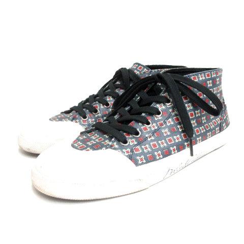 中古 ドルチェ ガッバーナ ドルガバ Dolce Gabbana Cs1268 スニーカー ローカット 総柄 6 紺 ネイビー 靴 Ibo17 メンズ ベクトル 古着 016 ブランド古着販売のベクトル 通販 Yahoo ショッピング