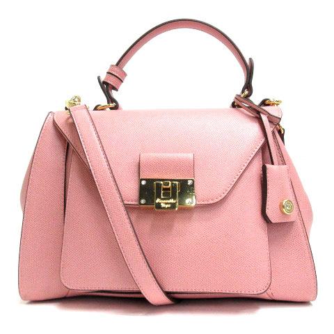 サマンサベガ Samantha Vega Fulfilled Love ハンドバッグ 2way ショルダー ピンク 2301e 鞄 レディース 016 ブランド古着販売のベクトル 通販 Yahoo ショッピング