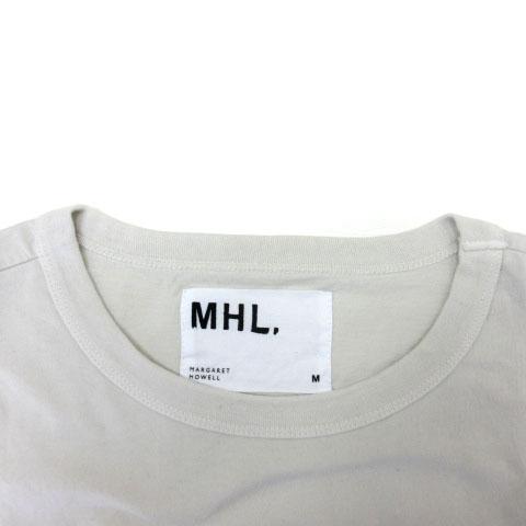 マーガレットハウエル MHL. ポケット ロゴ プリント Tシャツ