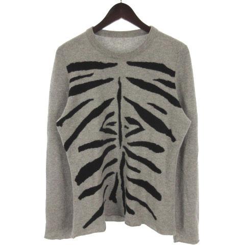 ルシアンペラフィネ カシミア長袖セーターS 100%カシミア