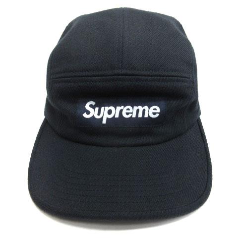 シュプリーム SUPREME ウール キャンプ キャップ 帽子 ボックスロゴ