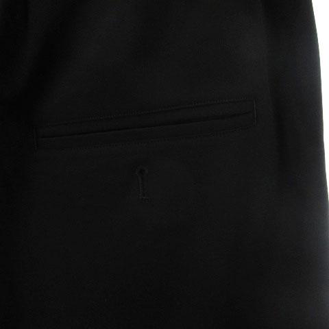 イロコイ iroquois パンツ ドローストリング ジッパーフライ ピスポケット 裾スリット 2 ブラック メンズ｜vectorpremium｜04