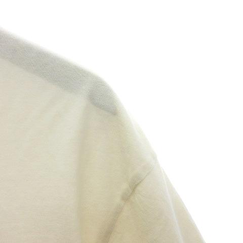 サタデーズサーフ SATURDAYS SURF NYC Tシャツ カットソー 半袖 丸首 ロゴ プリント コットン ベージュ L メンズ｜vectorpremium｜04