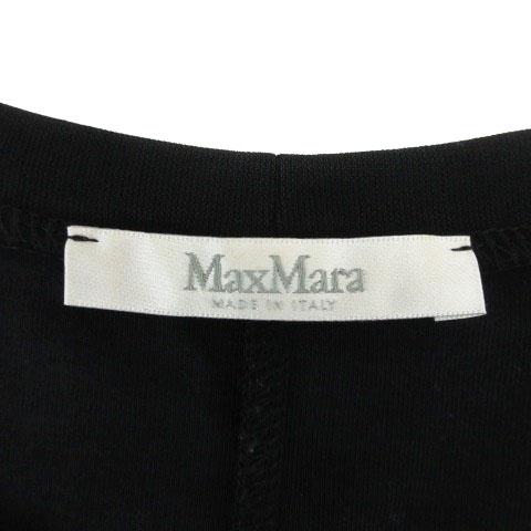 マックスマーラ MAX MARA ワンピース 半袖 切替 38 ブラック 231121E ■RF レディース｜vectorpremium｜03