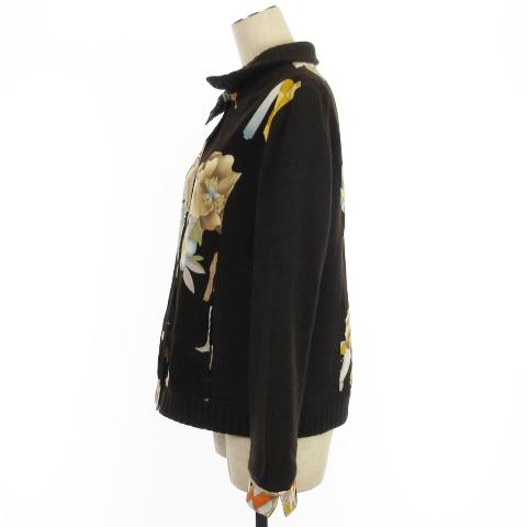 レオナールスポーツ LEONARD SPORT ジャケット ニット 細畝  