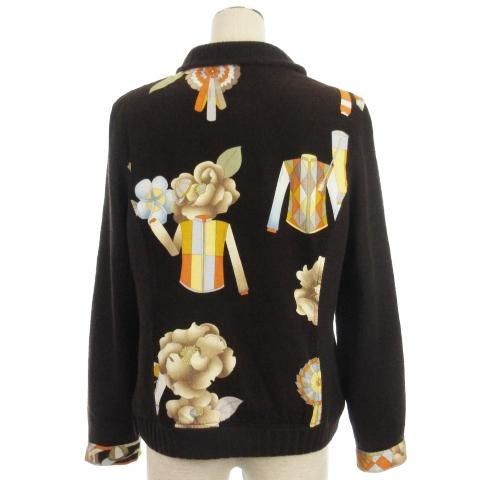 レオナールスポーツ LEONARD SPORT ジャケット ニット 細畝  